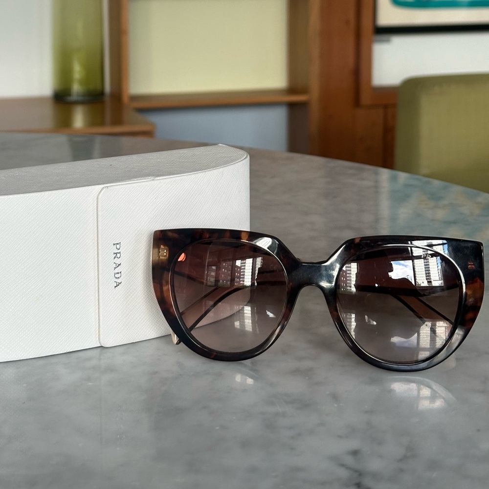 Prada Tortoise Shell Sunglasses